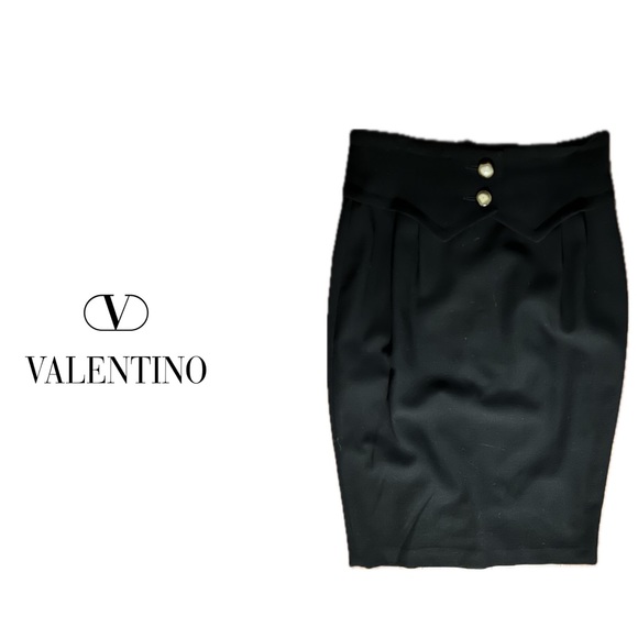 Vintage Valentino pencil skirt - Picture 1 of 3